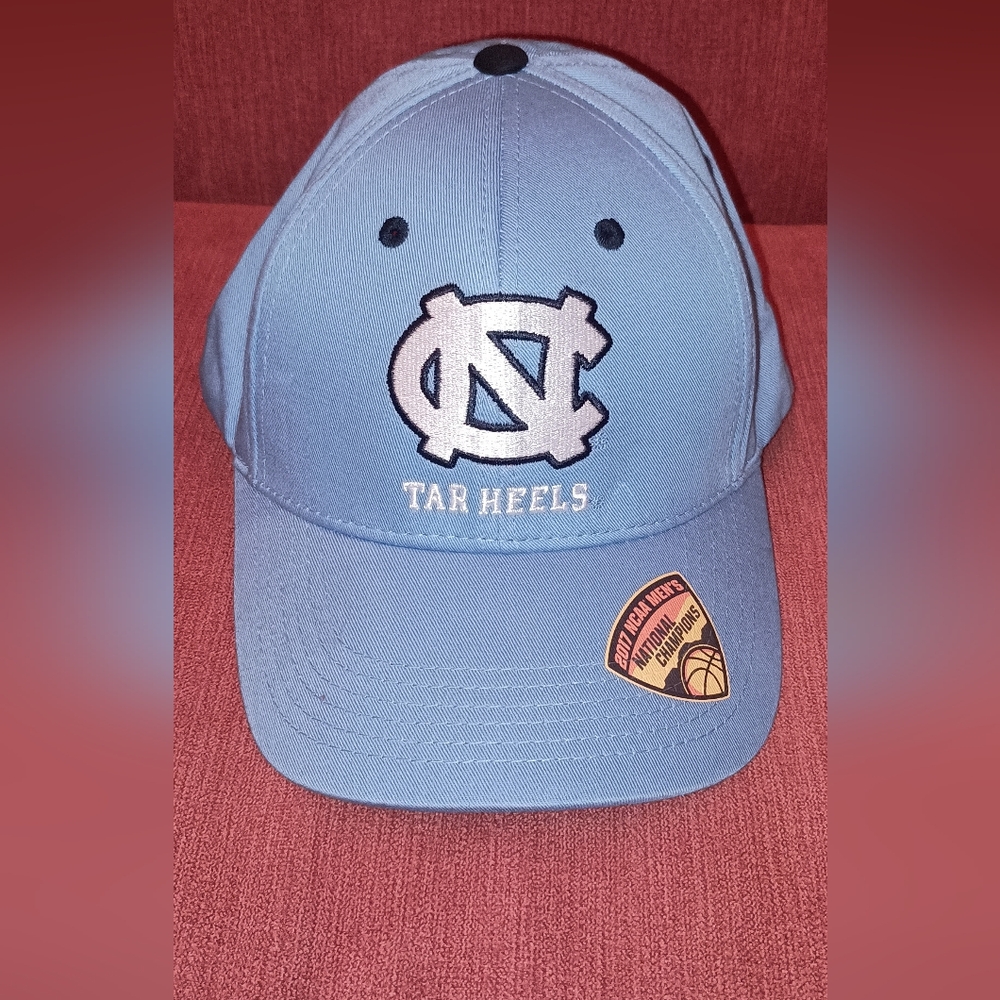 Tarheels Blue Embroidered Adjustable Ball Cap